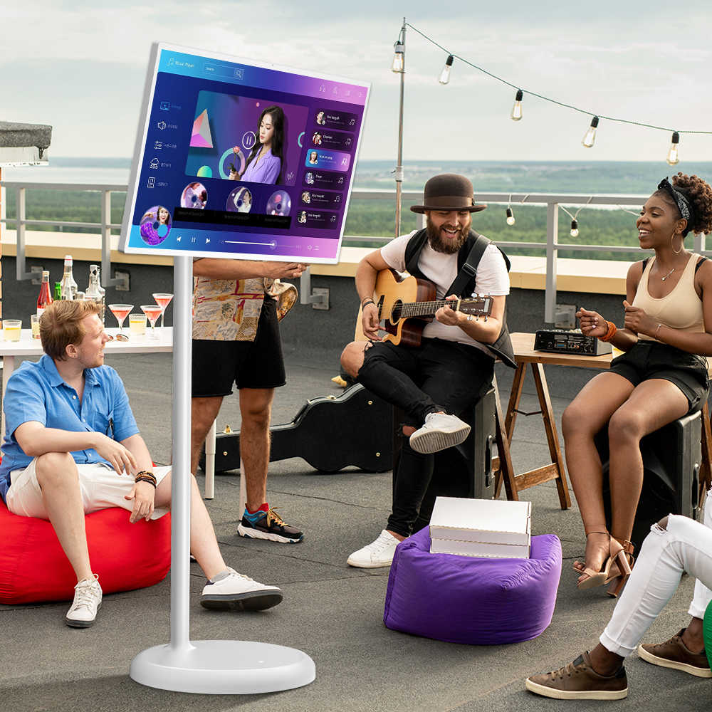 Android Touch Screen Monitor 32" With Stand by Powerology