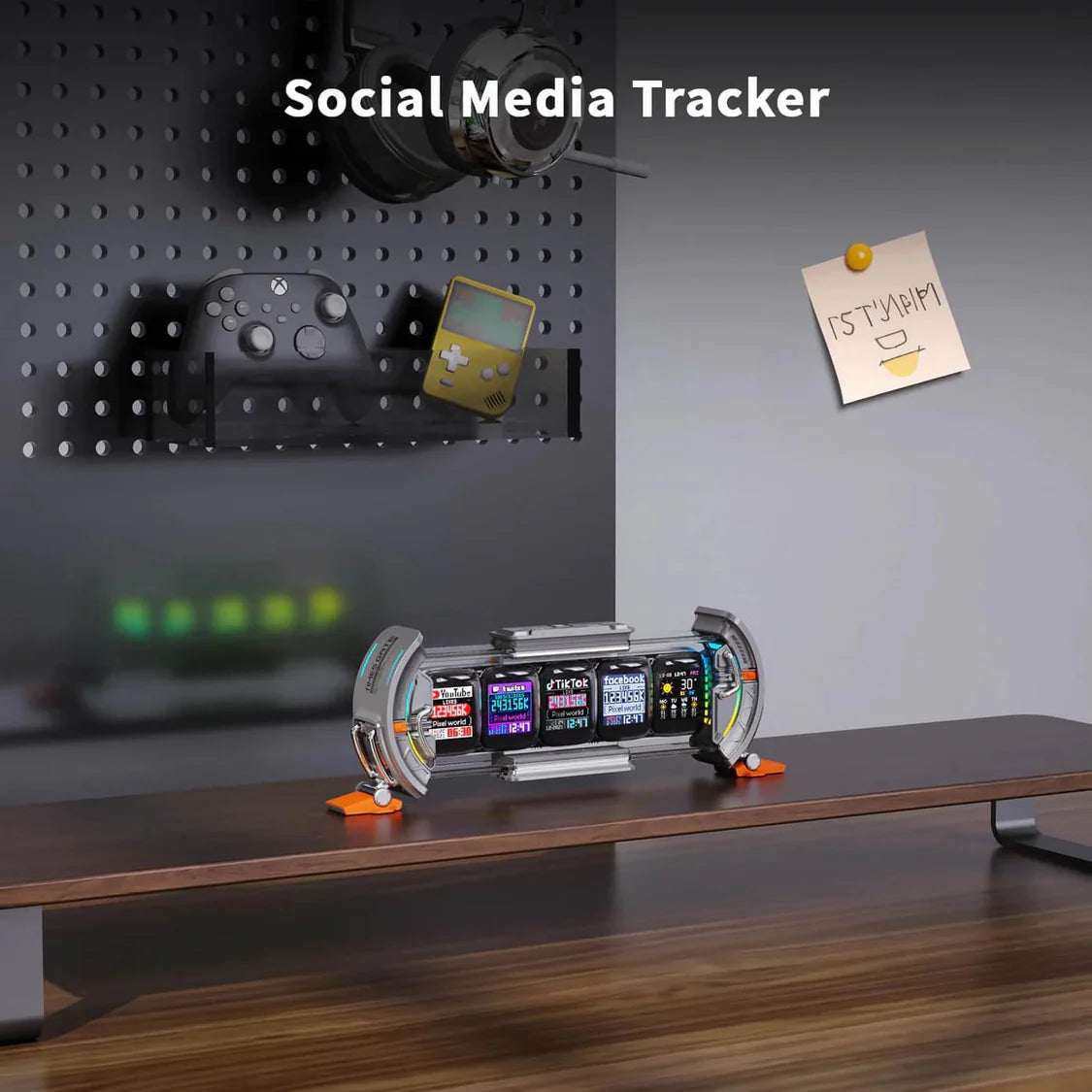 Divoom Times Gate Pixel Art Informative Display Digital Clock