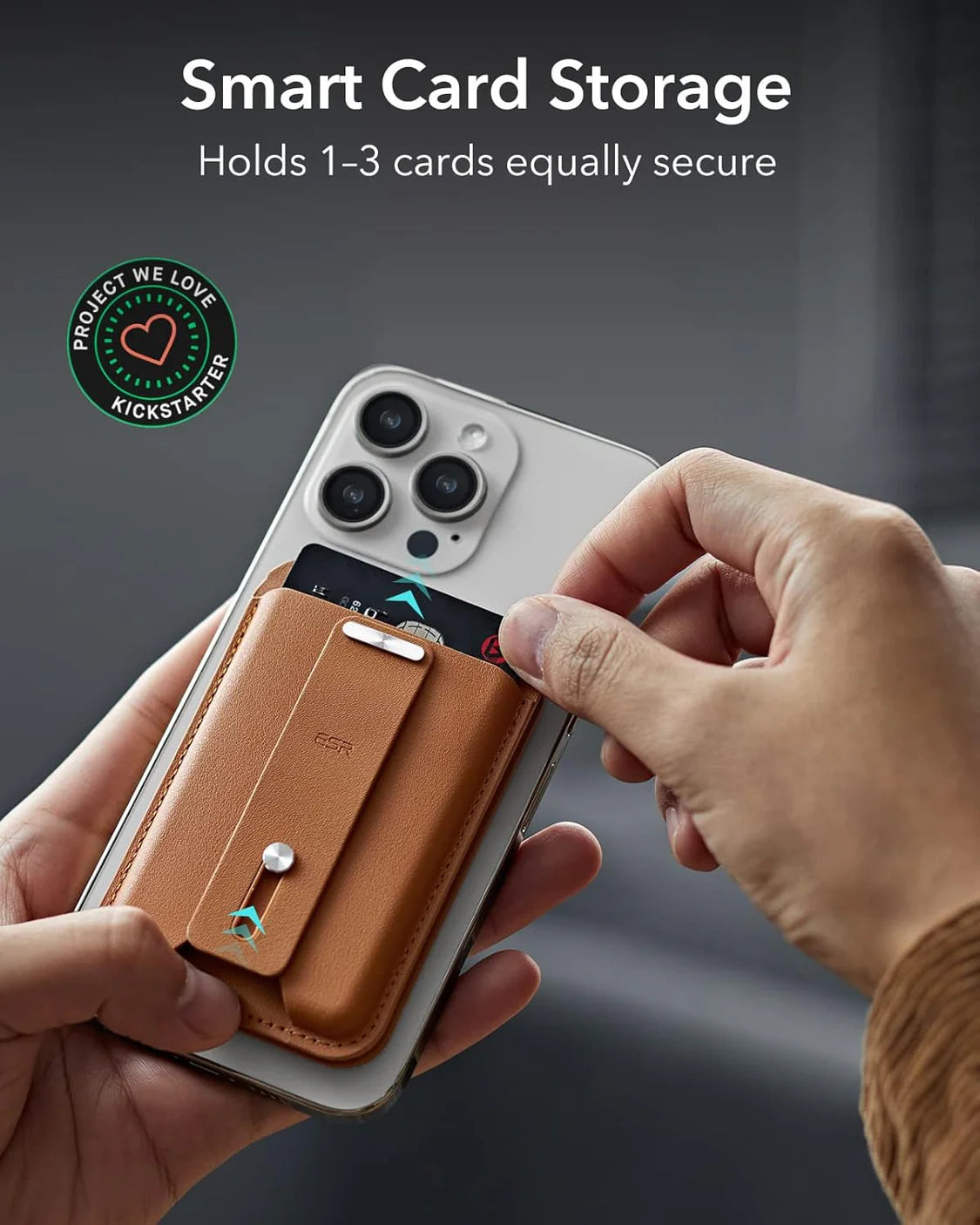 GEO Smart Card Storage with Adjustable Stand & Grip by ESR