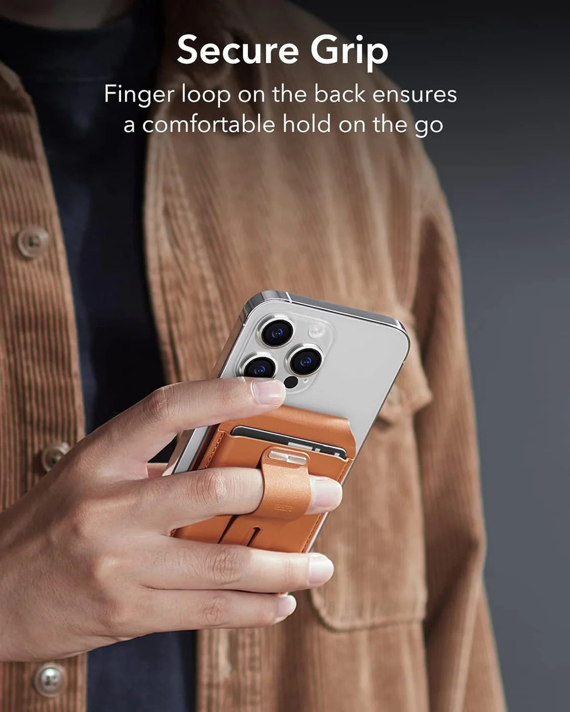 GEO Smart Card Storage with Adjustable Stand & Grip by ESR