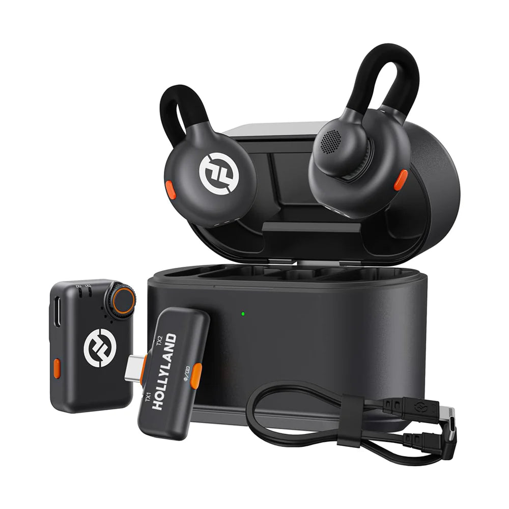 Lark M2S Combo Discreet Wireless Microphone Kit by Hollyland