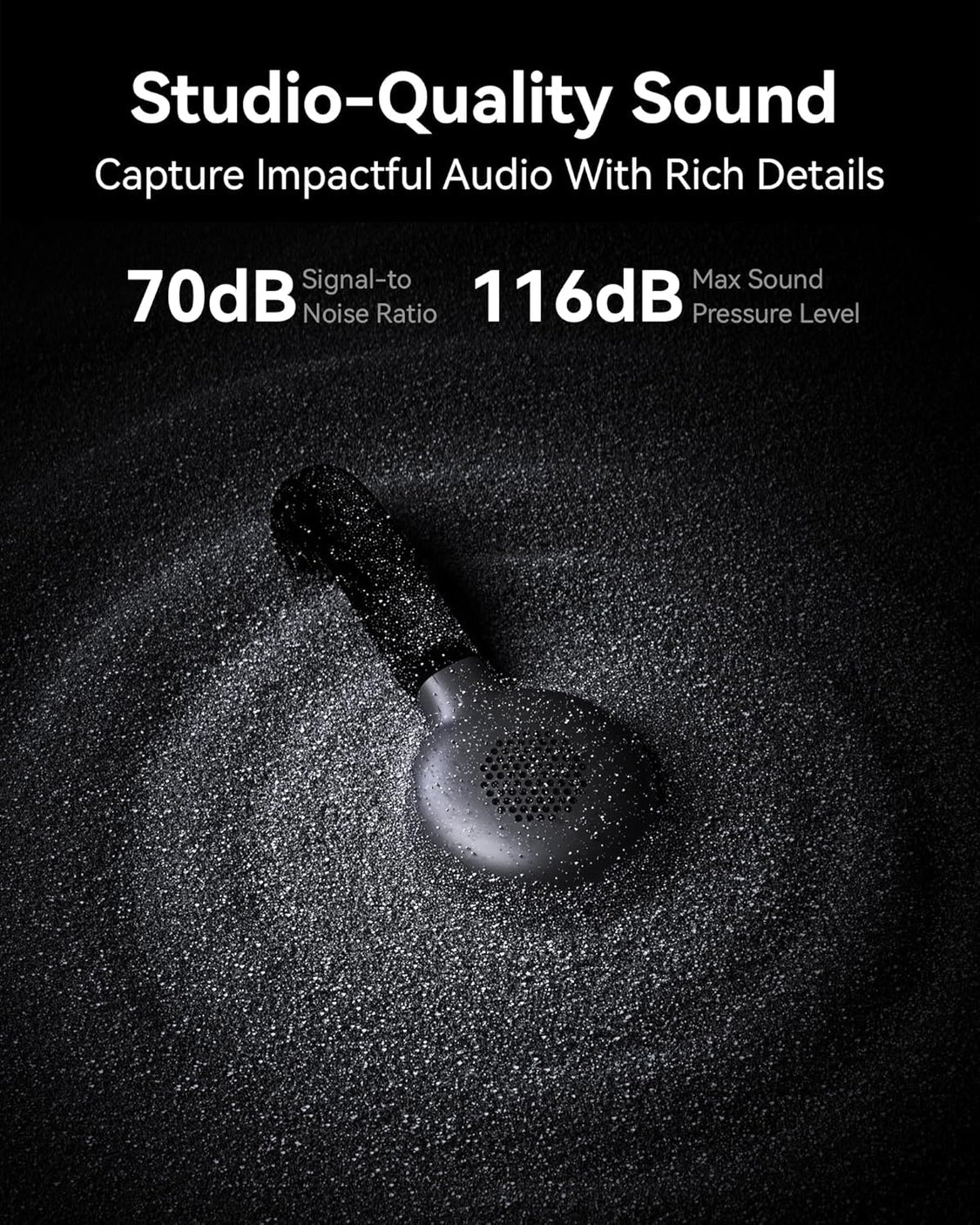 Lark M2S Combo Discreet Wireless Microphone Kit by Hollyland