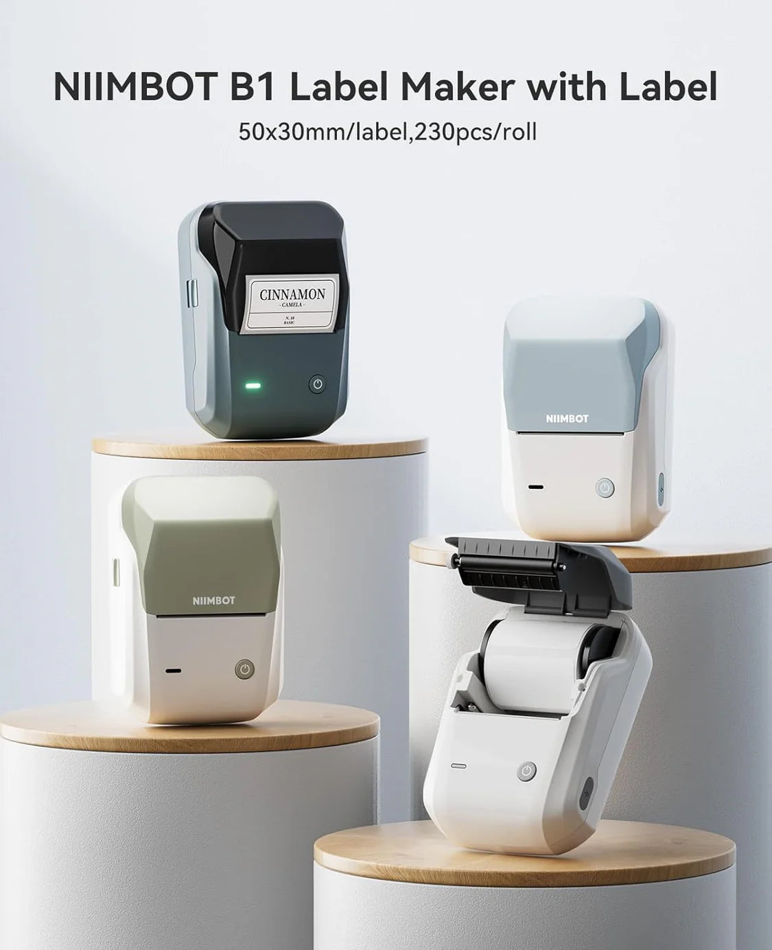 Niimbot B1 Potable Thermal Label Printer 2 inch