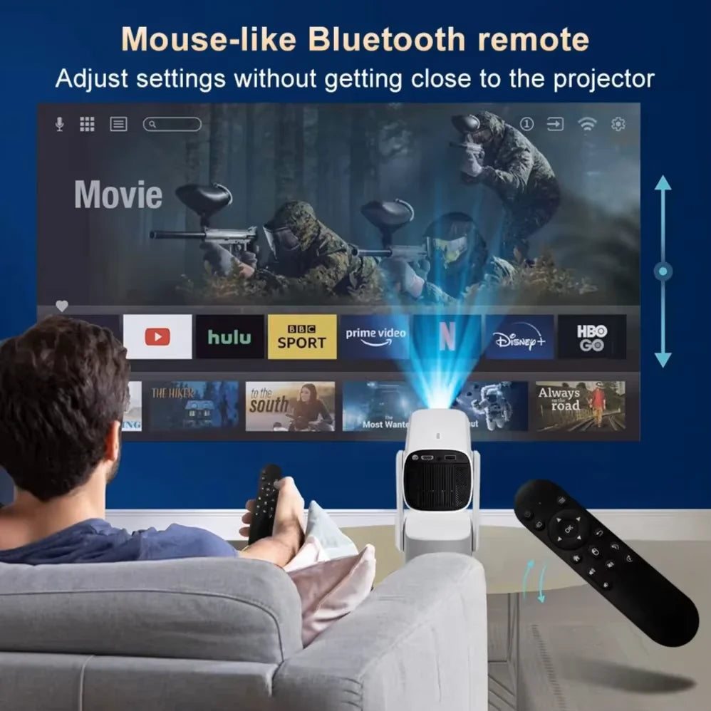 Portable Rechargeable Mini Cinema Projector