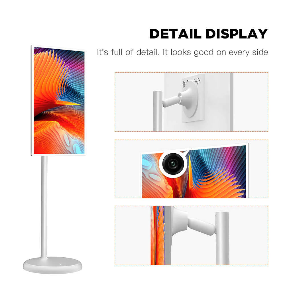 Android Touch Screen Monitor 32" With Stand by Powerology