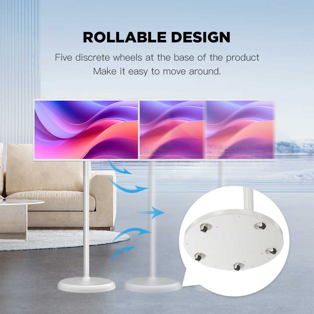 Android Touch Screen Monitor 32" With Stand by Powerology