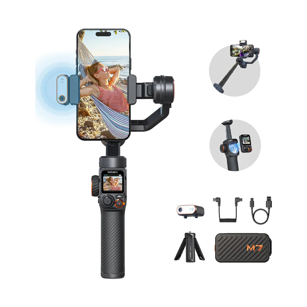 iSteady M7 Phone Stabilizer with Advanced AI Tracker by Hohem