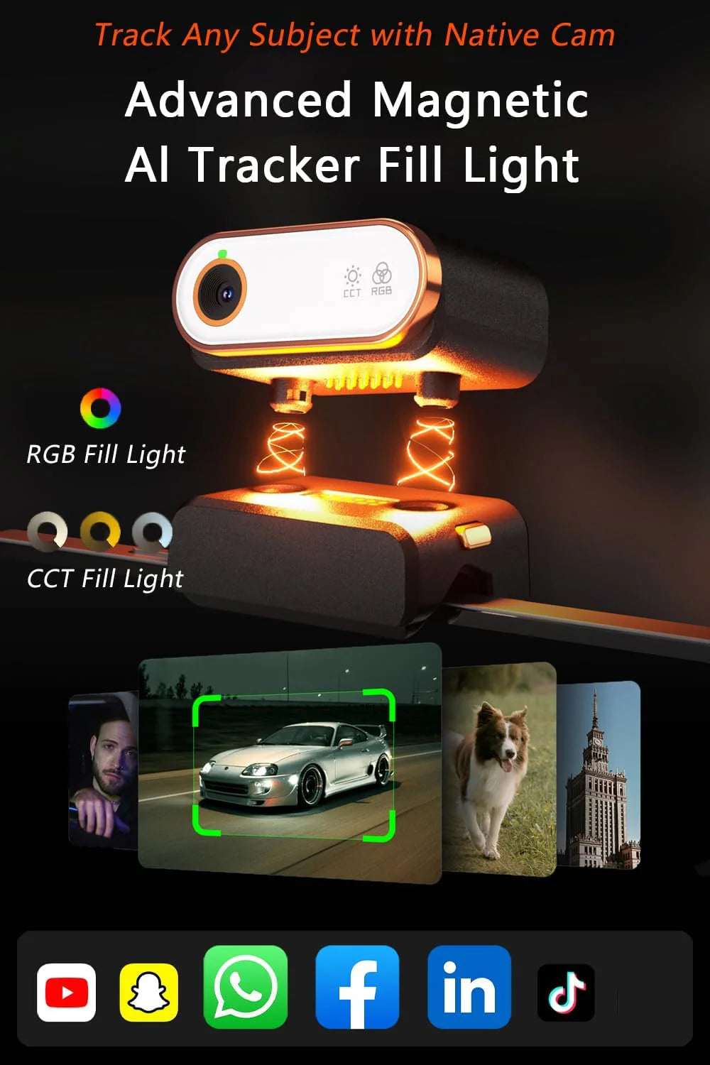 iSteady M7 Phone Stabilizer with Advanced AI Tracker by Hohem